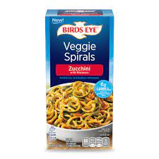 * percent daily values are based on a 2,000 calorie diet. Zucchini Noodles Vegetable Spirals In Marinara Sauce Birds Eye