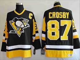 At one point during warmups. Pittsburgh Penguins 87 Sidney Crosby 1992 Vintage Ccm Black Gold Jersey Nhl Pittsburgh Penguins Nhl Jerseys Nhl Hockey Jerseys