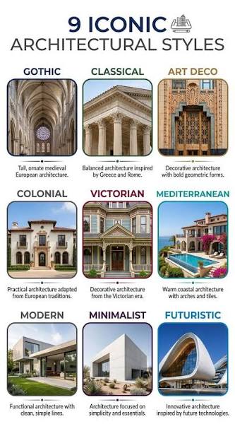 Architectural Styles #English #vocabulary #reels #viral | English Classes | Facebook