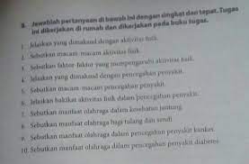 Silahkan simak di bawah ini: Soal Essay Bola Baket Pjok Kelas 9 Jawabanku Id