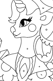 Diversas imagens de desenhos para você imprimir, colorir e se divertir. Desenho Para Colorir Uma Rainha Do Unicornio Imprima Aqui