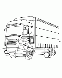 Nice Box Truck Coloring Page For Kids Transportation Coloring Pages Printables Free Wuppsy Com Truck Coloring Pages Coloring Pages Coloring Pages For Kids