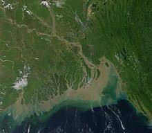 Delta raului gange este una dintre cele mai fertile regiuni ale globului si una dintre cele mai dens populate zone ale planetei. Delta Gangelui Wikipedia