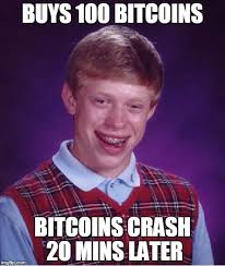 Crypto crash 2021 #buythedip twitter memes. Bad Luck Bitcoin Imgflip
