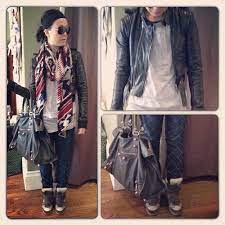 An Exciting Saturday Of House Chores Now A Mad Dash To Costco Givenchy Leather Jacket Zara Scarf And Sweatshirt Isabelm Fashion My Style Renaissance Women