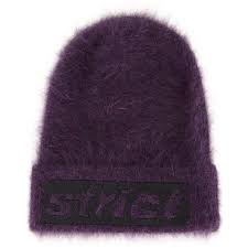 His collections have an unprecious outlook on fashion, and always reflect a sense of ease. Alexander Wang Strict Knit Beanie 487 Liked On Polyvore Featuring Accessories Hats Purple Alexander Wang Hat Beanie Hat Knit Beanie Knit Beanie Caps