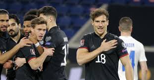 Team manager oliver bierhoff , joshua kimmich and timo werner stand on the turf before the confederations cup finale between chile and germany at the saint petersburg stadium in saint petersburg,. Weekend Warm Up Germany S Midfield Might Deserve A Closer Look Timo Werner And Kai Havertz Probably Needed This International Break And More Bavarian Football Works