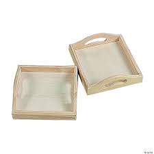 4.6 out of 5 stars. Diy Wood Trays Oriental Trading
