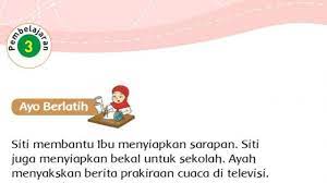 Simak selengkapnya kunci jawaban tema 6 kelas 3 halaman 23, 24, 26, 27, 30 tentang energi dan perubahan. Kunci Jawaban Tema 5 Kelas 3 Sd Halaman 20 21 23 24 Buku Tematik Subtema 1 Keadaan Cuaca Tribunnews Com Mobile