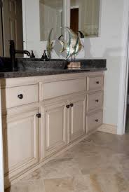 A monochromatic look adds depth to your space and gives you more flexibility when it comes to adding accessories to the room. Painted Bathroom Cabinets Houzz