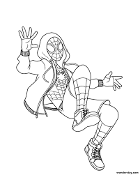 Miles morales coloring pages are a fun way for kids of all ages to develop creativity, focus, motor skills and color recognition. Miles Morales Coloring Pages Free Printable Coloring Pages
