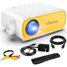 Check spelling or type a new query. Mini Projector Elephas Portable Projector For Iphone Video Smart Led Pocket Pico Small Home Phone Projector For Bedroom With Laptop Hdmi Usb Tv Av Interfaces And Remote Control Yellow Walmart Com