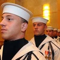 U.S. Marine Corps Sgt. Brandon J. Hendrix, a drill