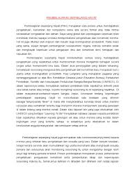 Pendidikan sepanjang hayat mutlak diperlukan dalam rangka menuju masyarakat yang berbudaya dan beradab. Pembelajaran Sepanjang Hayat