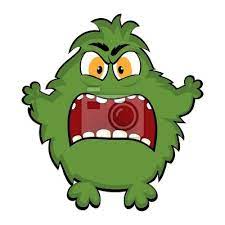 Search only for moster bilder Lustige Monster Cartoon Cute Monster Leinwandbilder Bilder Mutante Fang Erschrecken Myloview De