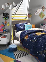 Science Inspired Kids Bedrooms Crate Kids Blog Solar System Bedding Space Themed Bedroom Kid Room Decor