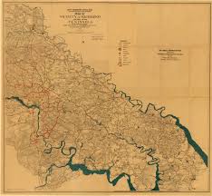 Richmond is the capital city of the commonwealth of virginia in the united states. Richmond Virginia Confederate Civil War Map