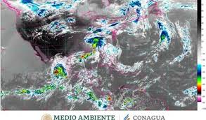El ciclón (un huracán, con vientos que giran en círculos) obtiene energía cuando el aire húmedo se condensa. El Centro De La Tormenta Tropical Dolores Continua Sobre Jalisco Comision Nacional Del Agua Gobierno Gob Mx