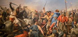 Yüzyıllarda birbirine rakip küçük krallıklar kurdular. Orta Dunya Tarihi Anglo Sakson Ingiltere