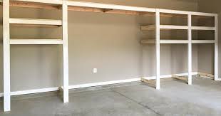 Measure the distance between wall studs where you want to place your shelf. How To Build Garage Storage Shelves By Yourself Queen Bee Of Honey Dos
