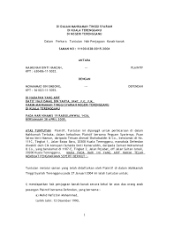 Surat Rasmi Hak Penjagaan Anak Resepi Ayam B