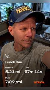 Enjoyed running my regular route this morning. Gonna run it M-W-F this  week. Gonna run the shorter, 3.5 mile route