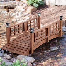 Coral Coast Halstead 6 Ft Garden Bridge With Cap Leds Backyard Bridges Garden Bridge Design Garden Bridge