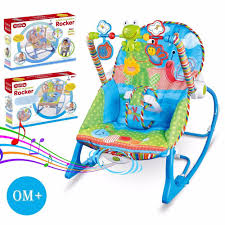 baby rocker bouncer reclining chair soothing music vibration with toys 0 m new baby rocker baby rocking chair rocking chair