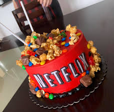 Pin By Chris On Netflix Party Cake Decorating Cake Birthday Cake