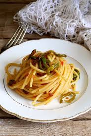 Pasta Friggitelli E Nduja Cibo Etnico Pasta E Ricette