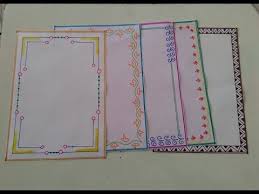 How To Make Beautiful Page Border Design For School And College Projects Easy Page Border Tutorial7 Simple border designs on paper for project work/front cover page design/easy designs for simple border designs on paper for project work #priyacreation #howtodrawborderdesign. easy page border tutorial7