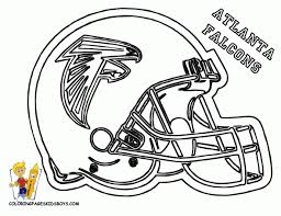 Atlanta Falcons Coloring Pages Crafts And Activities Football Coloring Pages Football Helmets Nfl Football Helmets