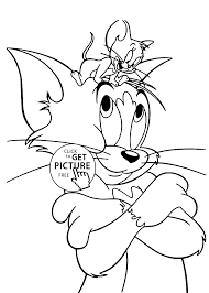 Tom and jerry how to draw a easy. Tom And Jerry Coloring Pages For Kids Printable Free Coloing 4kids Com