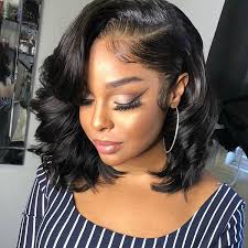 Trendy Glueless Loose Curly C-Side Part Short Wig 6×1.5 Minimalist Lace Wig