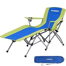 4.6 out of 5 stars, based on 292 reviews 292 ratings current price $84.99 $ 84. Buy Fundango Folding Camping Chair Heavy Duty Patio Lounge Chaise Lawn Chair With Cup Holder Armrest And Storage Bag For Garden Outdoors One Reclining Position Online In Thailand B07537w2c7