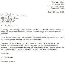 Get your next job with the help of indeed career . Student Cover Letter Examples Resume Now