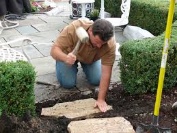 When we move this is going to be so done!! Building A Stone Walkway How Tos Diy