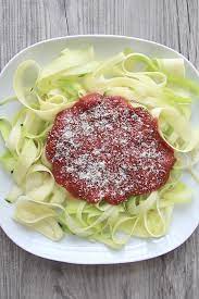 Zucchini Marinara Pasta Swap Recipe Recipe Veggie Spiralizer Healthy Recipes Recipes