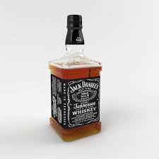 Jack Daniels Tennessee Whiskey Bottle 3d Model Max C4d Obj 3ds Fbx Lwo Stl 3dexport Com By Maria Jack Daniel S Tennessee Whiskey Whiskey Whiskey Bottle
