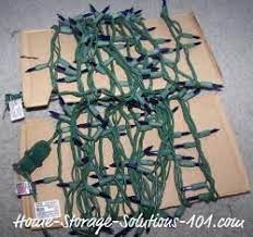 Christmas Light Storage Solutions No More Tangled Strings Strands Christmas Light Storage Christmas Lights Diy Christmas Light Storage