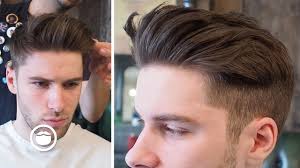 The cut has three parts ie hair on top undercut in the middle and fade on the sides. Modern Quiff With Disconnected Fade Actual Haircut Footage Youtube
