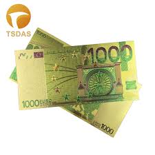 The bank notified the authorities and the perpetrator was arrested and is now facing up to two years in prison on fraud charges. Europaischen Gedenk Gold Banknote 300 Teile Los Farbige 1000 Euro Goldfolie Banknote Sammlungen Banknotes Collection Banknote Goldlot Lot Aliexpress