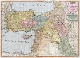 Turkije is een land op de grens van europa en azië.turkije ligt in twee continenten en wordt hierdoor een transcontinentale staat genoemd. Turkije En Midden Oosten 1794 Anville