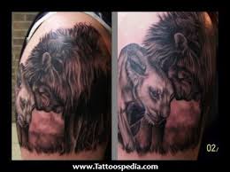Image Result For Male And Female Lion Tattoo Female Lion Tattoo Matching Couple Tattoos Couple Tattoos