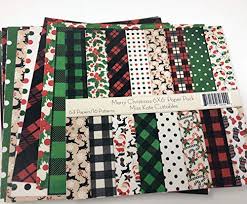 Decorate your tree, decorate your table, heck you can decorate your whole house. 6x6 Pattern Paper Pack Merry Christmas By Miss Kate Cuttables Card Making Scrapbook Specialty Paper Single Sided 6x6 Collection Includes 64 Sheets Paper Card Stock Arts Crafts Sewing Rayvoltbike Com