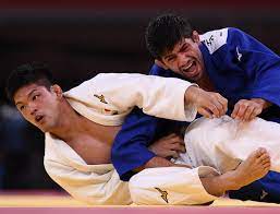 Judo (柔道, jūdō, japanese pronunciation: 8zu Tej4jzwdzm