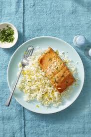 Recipes like easy spicy salmon cakes and salmon with curried yogurt & cucumber salad are delicious, fresh and perfect for summer. Garlic Butter Salmon And Citrus Rice