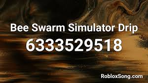 Each bees in bee swarm simulator comes with its own traits and personalities and they'd help you discover hidden treasures hidden around the map. Bee Swarm Simulator Drip Roblox Id Roblox Music Codes