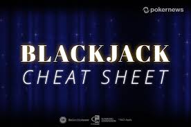 Blackjack Cheat Sheet Printable Pdf To Play And Win