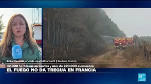 Informe desde Lège-Cap-Ferret: bomberos se preparan para cuarta ola de calor